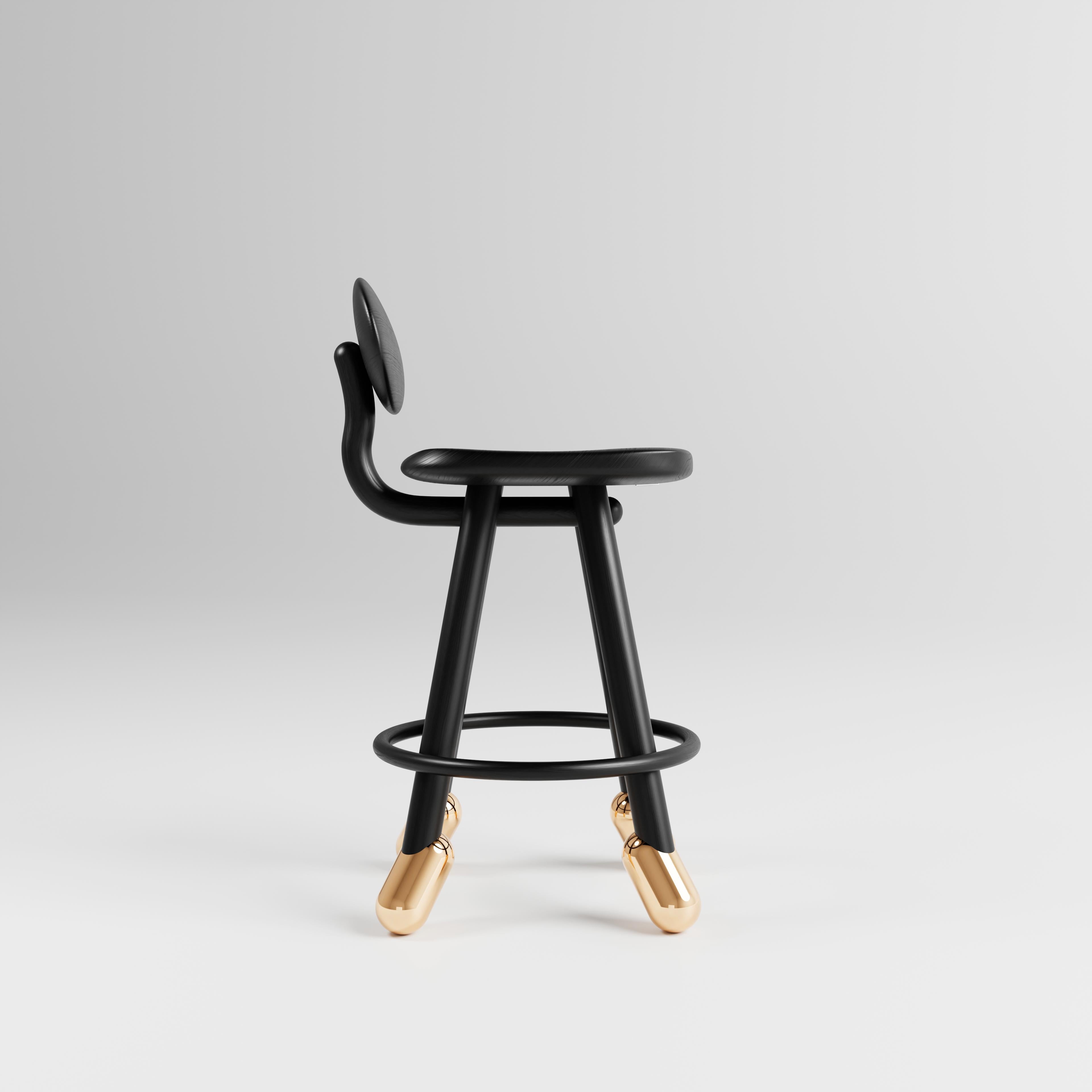 Tutu is not an ordinary stool. It was designed with a specific personality in mind, one that exudes elegance and grace. As a sister piece of the Walky Chair, Tutu was inspired by the figure of a ballerina.

We visualized that a stool that is tall