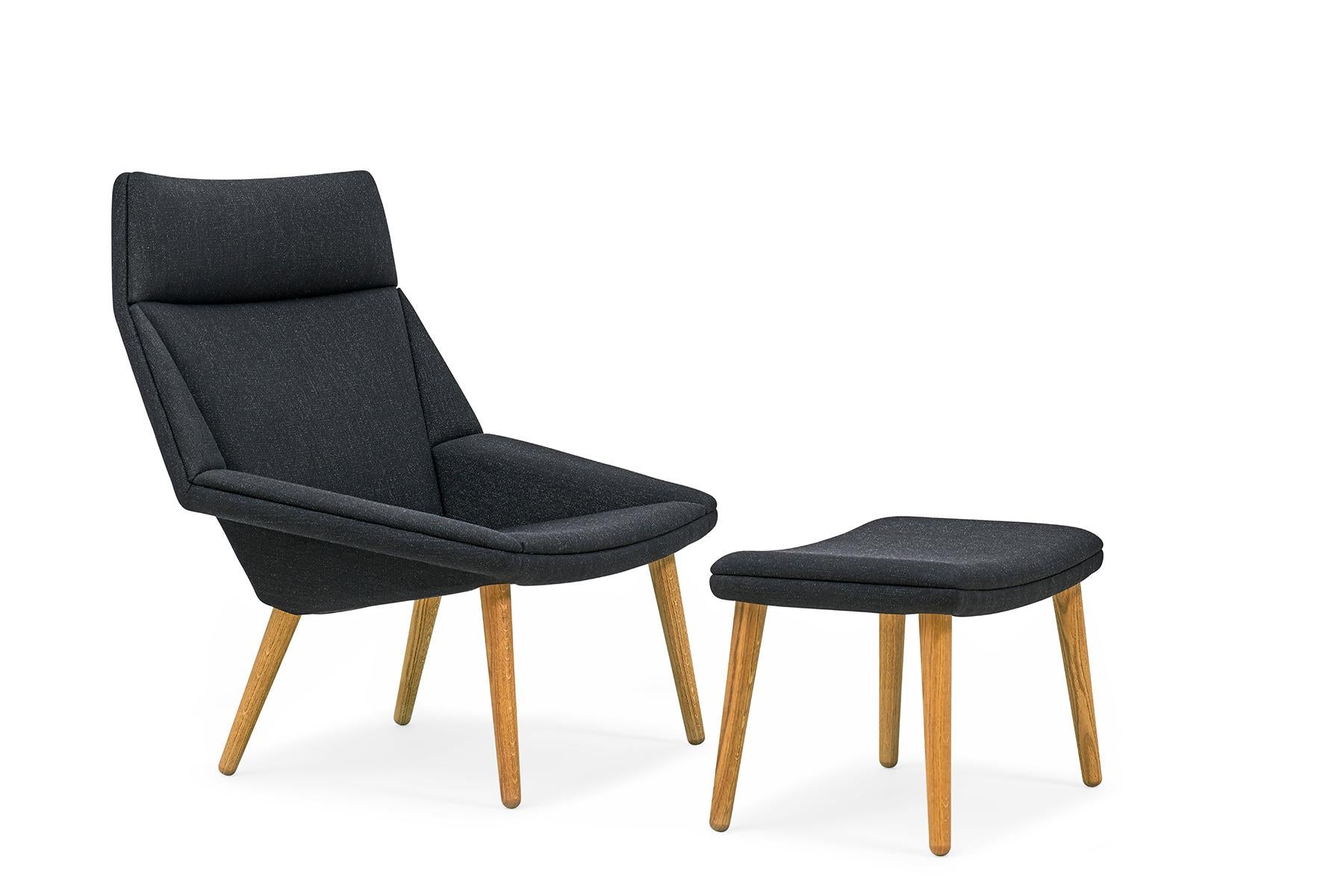 Tux-Stuhl, Nanna & Jorgen Ditzel (Unglasiert) im Angebot