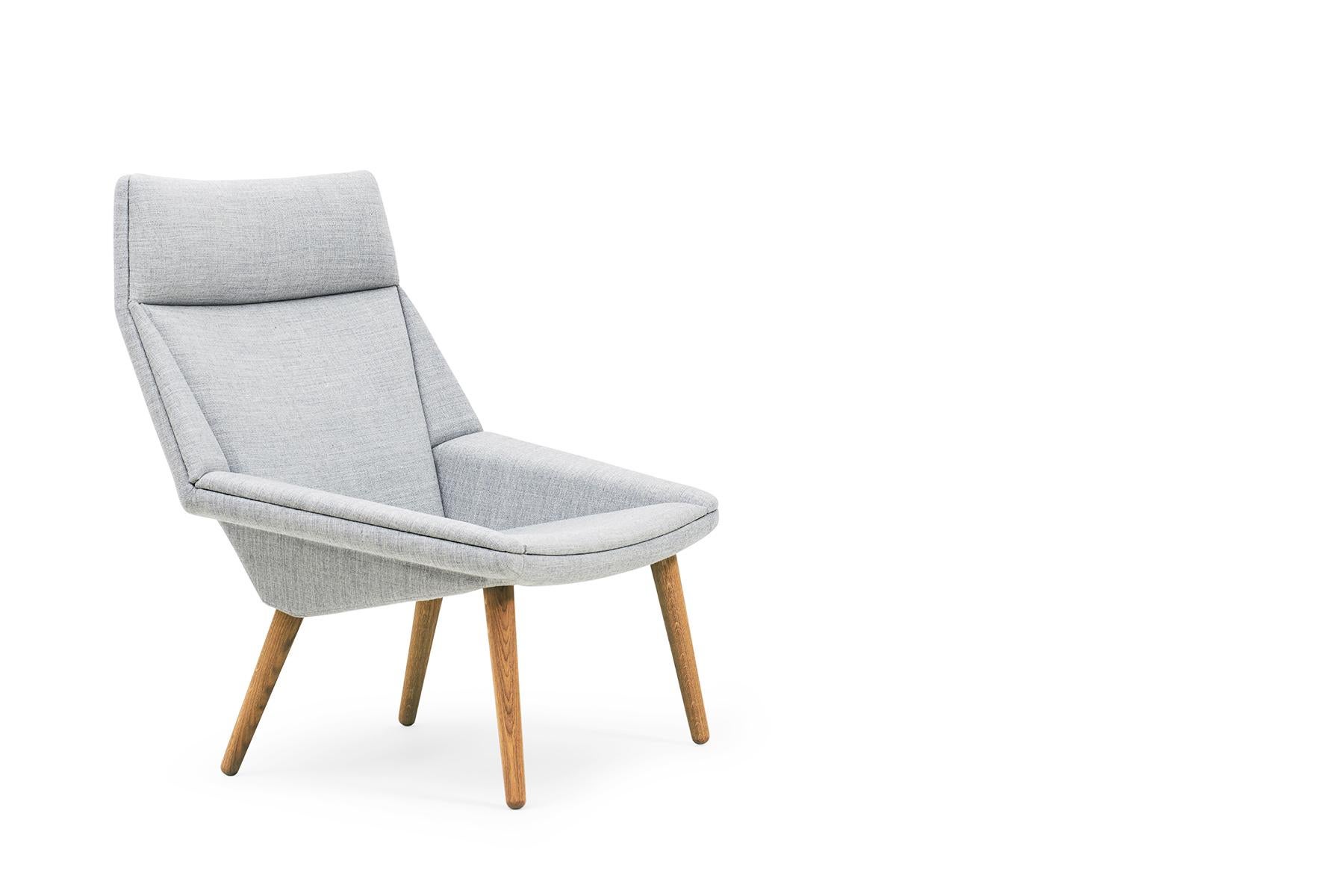 Contemporary Tux Chair, Nanna & Jorgen Ditzel, Lacquered Oak For Sale