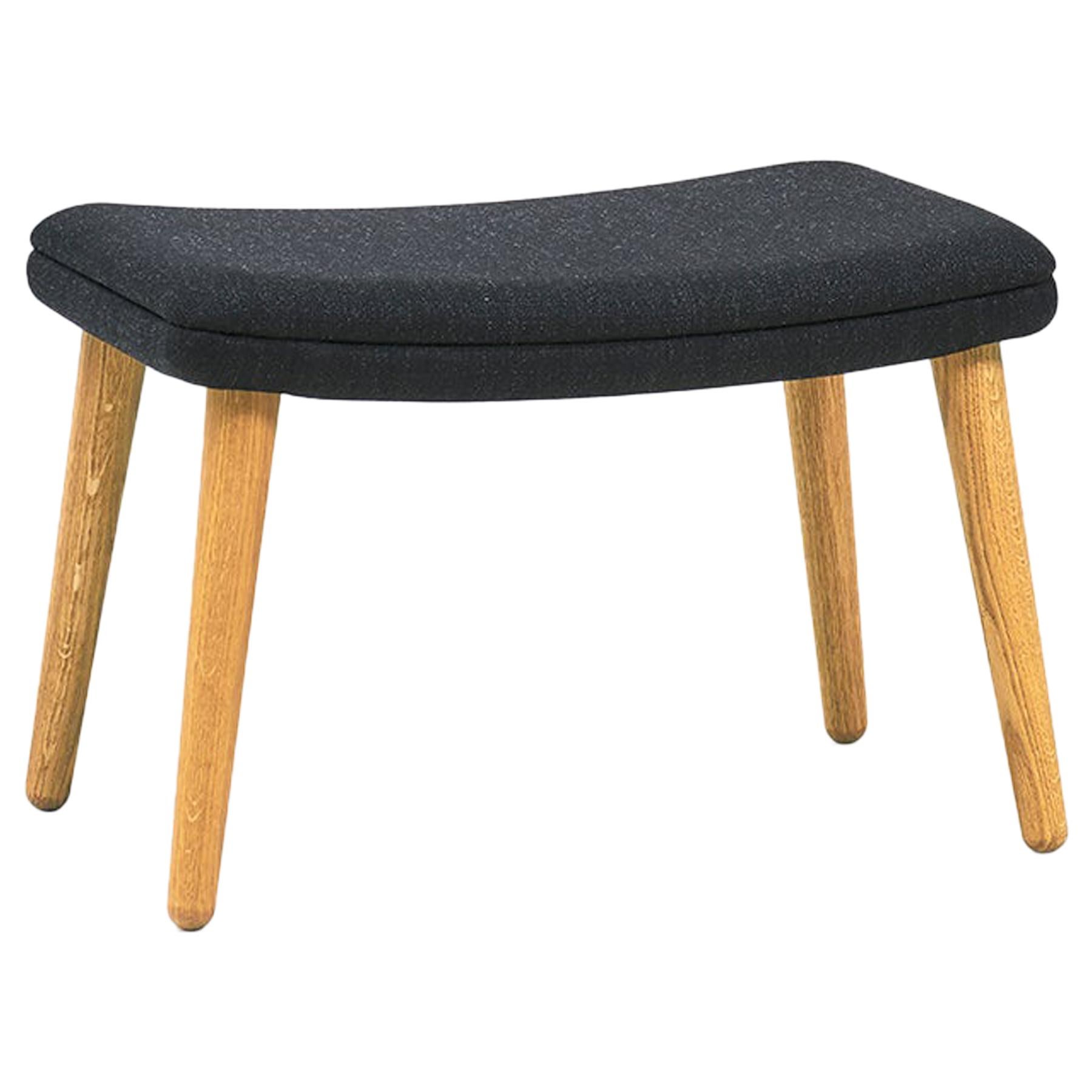 Tux Footstool, Nanna and Jorgen Ditzel, Stained Oak For Sale