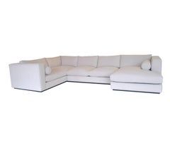 Tuxedo Back Sectional - Stain-Treated Fabric