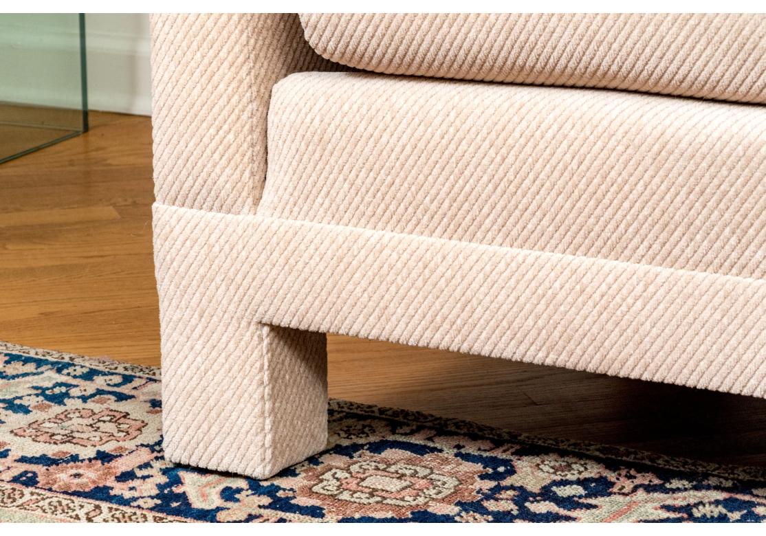 Sofá Loveseat Tuxedo After Milo Baughman Siglo XXI y contemporáneo en venta