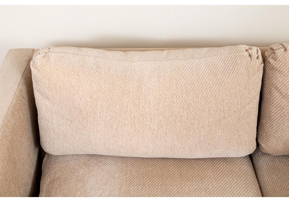 Sofá Loveseat Tuxedo After Milo Baughman en venta 2
