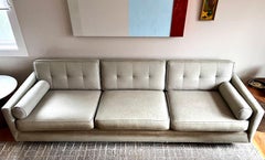 Tuxedo Sofa by Harvey Probber with Original Tags for Reupholstery, circa 1950