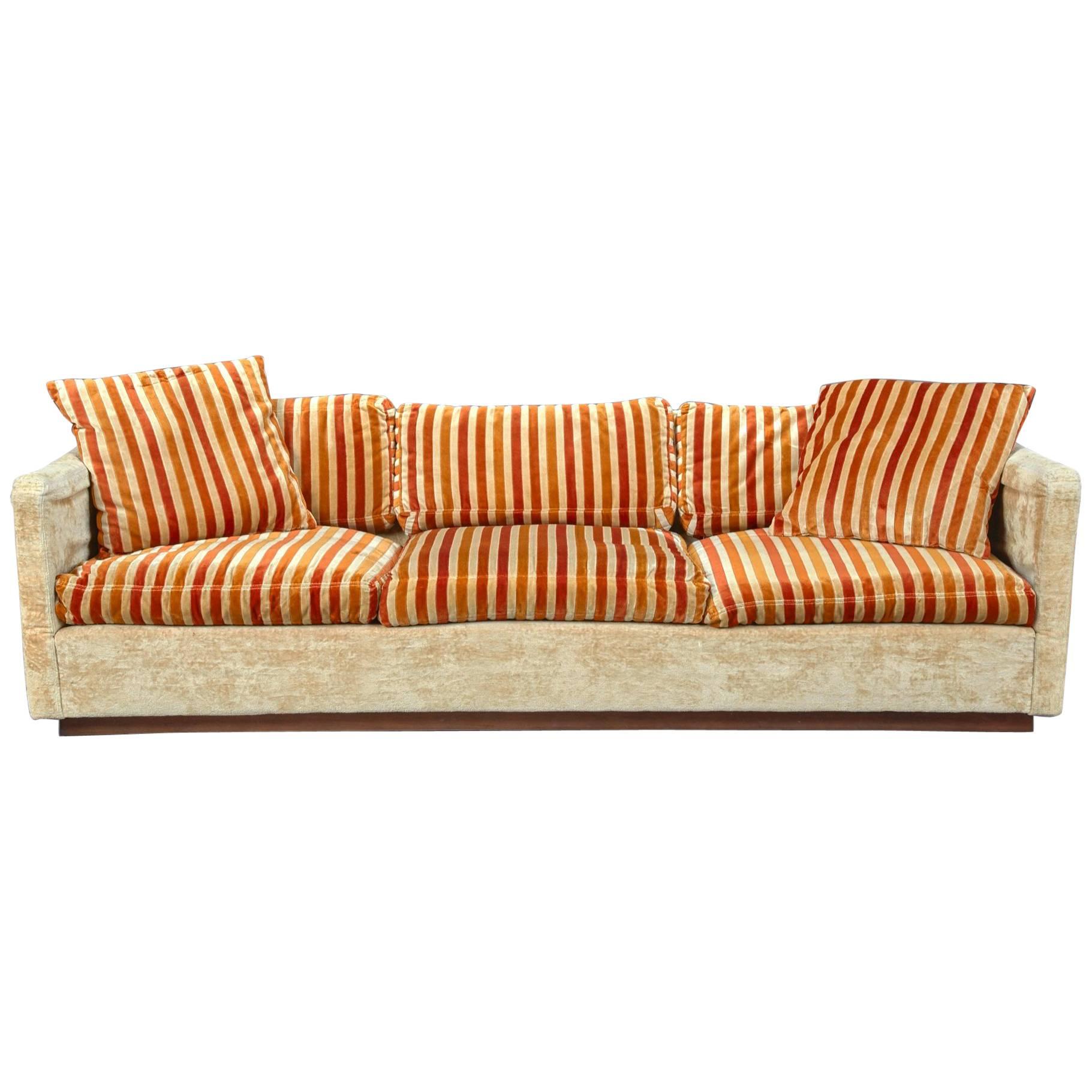 Tuxedo Sofa by Milo Baughman for Thayer Coggin