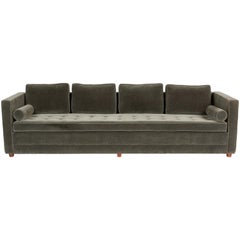 Tuxedo Sofa in Mohair