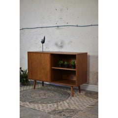 TV Mini Brown High Small Cabinet by Pastform