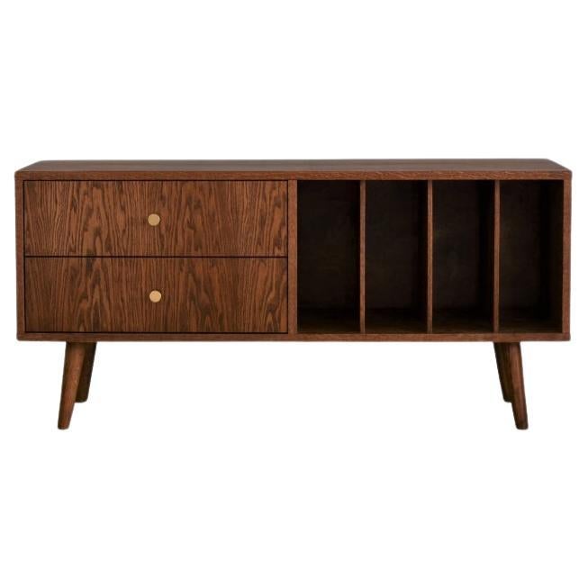 Kleiner TV-Mini-Schrank aus Vinyl mit Schubladen von Pastform im Angebot