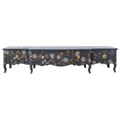 Support téléviseur Louis XV