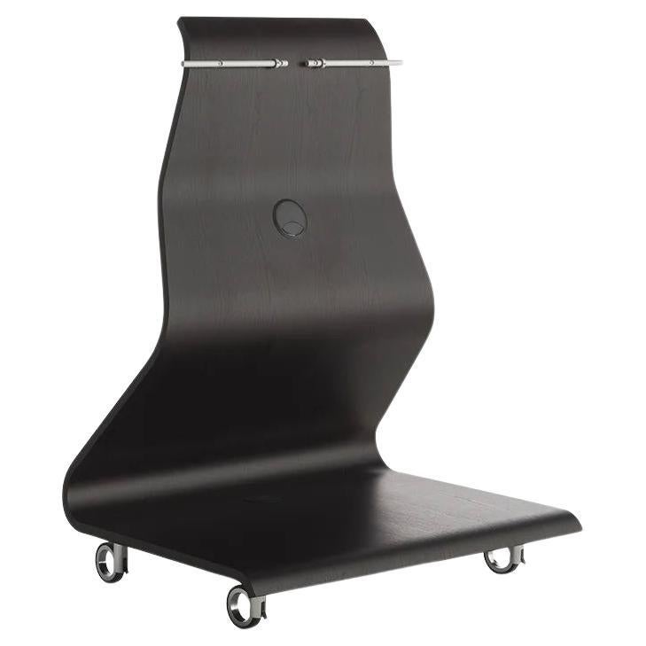 TV Stand / Monitor Stand Casamania & Horm design Mario Bellini - Mocha For Sale