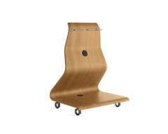 TV Stand / Monitor Stand Casamania & Horm design Mario Bellini - Natural oak