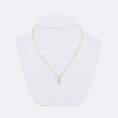 TVJ 0.25 Carat Old Cut Trillion Diamond Pendant