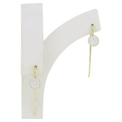 TVJ 0.80 Carat Old Cut Diamond Earrings