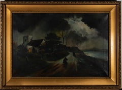 T.W. Parnaby - 19th Century Oil, Stormy Night