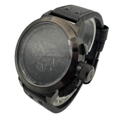 TW Steel Canteen Black Dial Men's Quartz Watch TW821