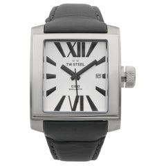 TW Steel CEO Goliath Silver-Tone Dial Quartz Men's Watch CE3001