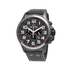 TW Steel Pilot Men's Chronograph Steel Quartz Men's Watch TW422