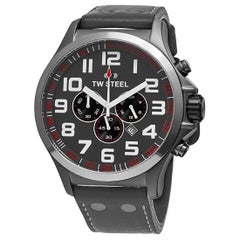 Used TW Steel Pilot Men's Chronograph Steel Quartz Men's Watch TW422