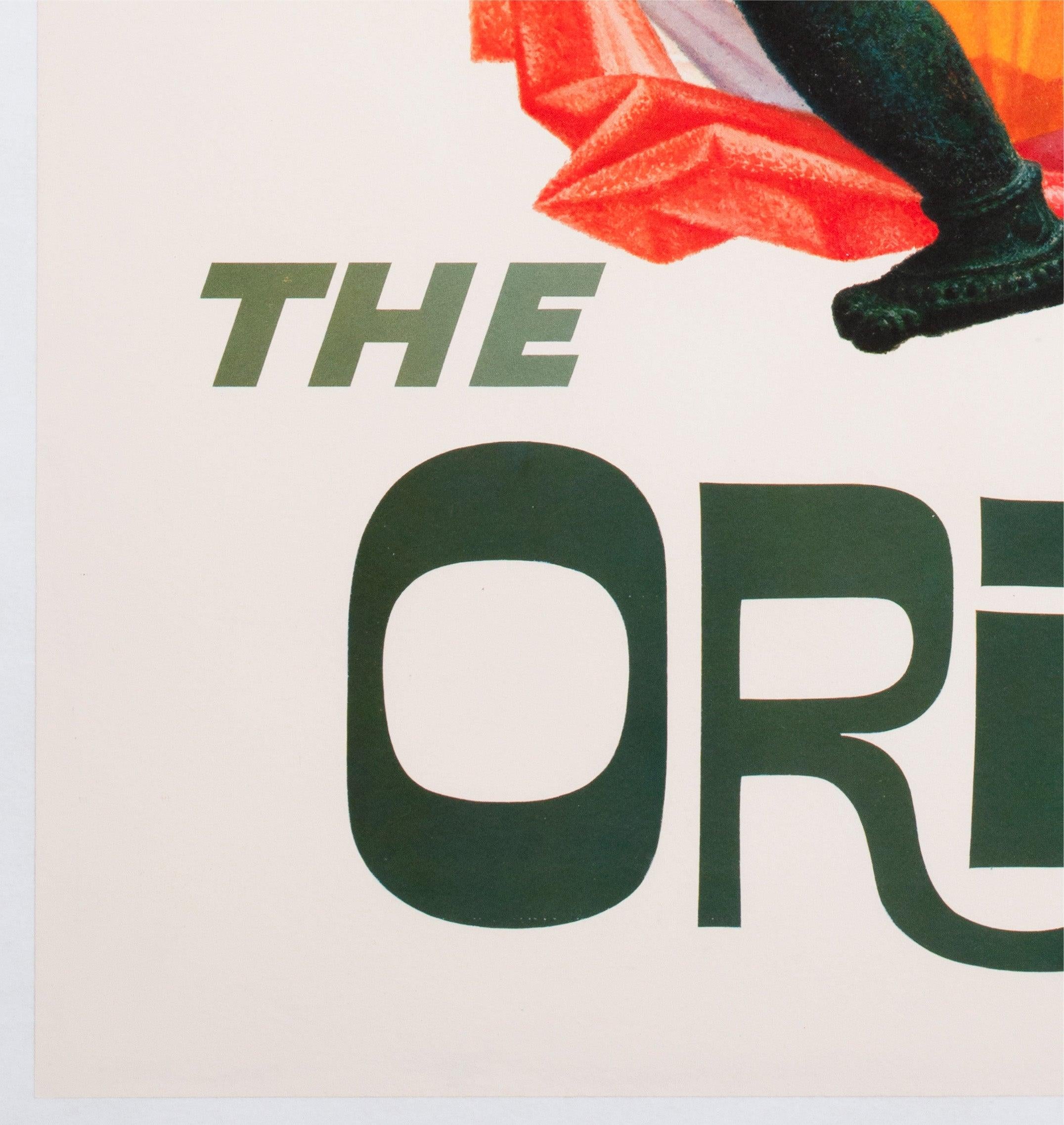 TWA Orient 1960s Airline Travel Advertising Poster David Klein en vente 1