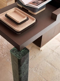 Schreibtisch- und Stuhlset aus Twain von Gio Bagnara