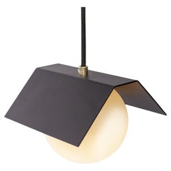 Twain Ex Jet Black Suspended Light by Lexavala