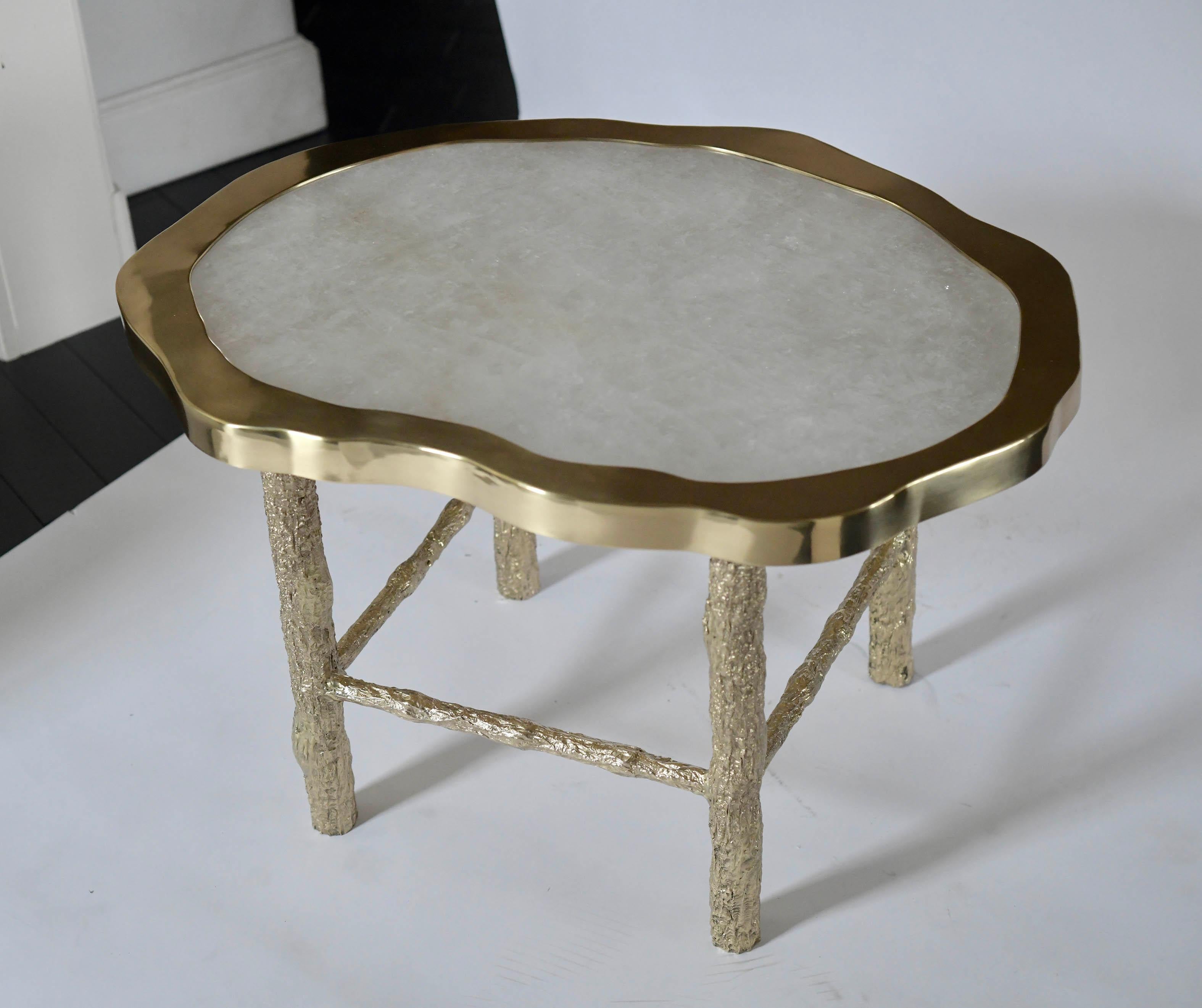XXIe siècle et contemporain Table Cocktail Tables Rock Quartz par Phoenix en vente