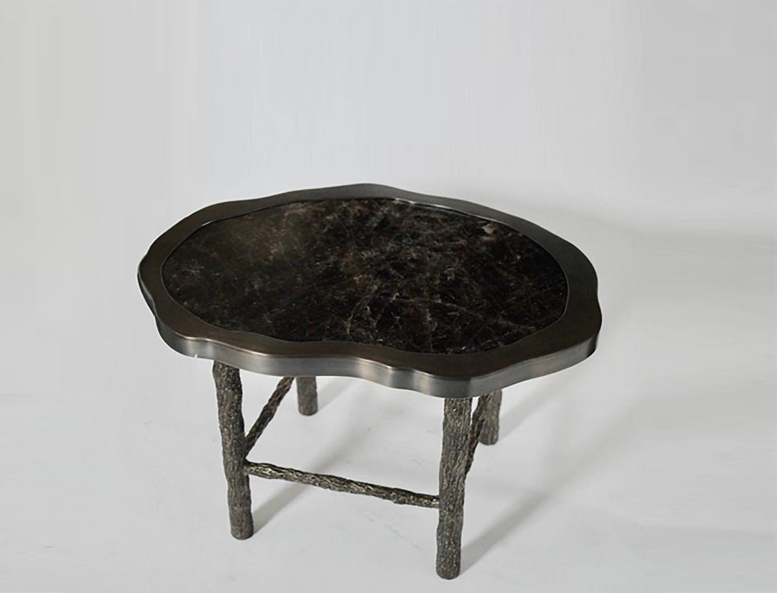 TWD Rock Crystal Quartz Cocktail Tables by Phoenix In Excellent Condition For Sale In New York, NY