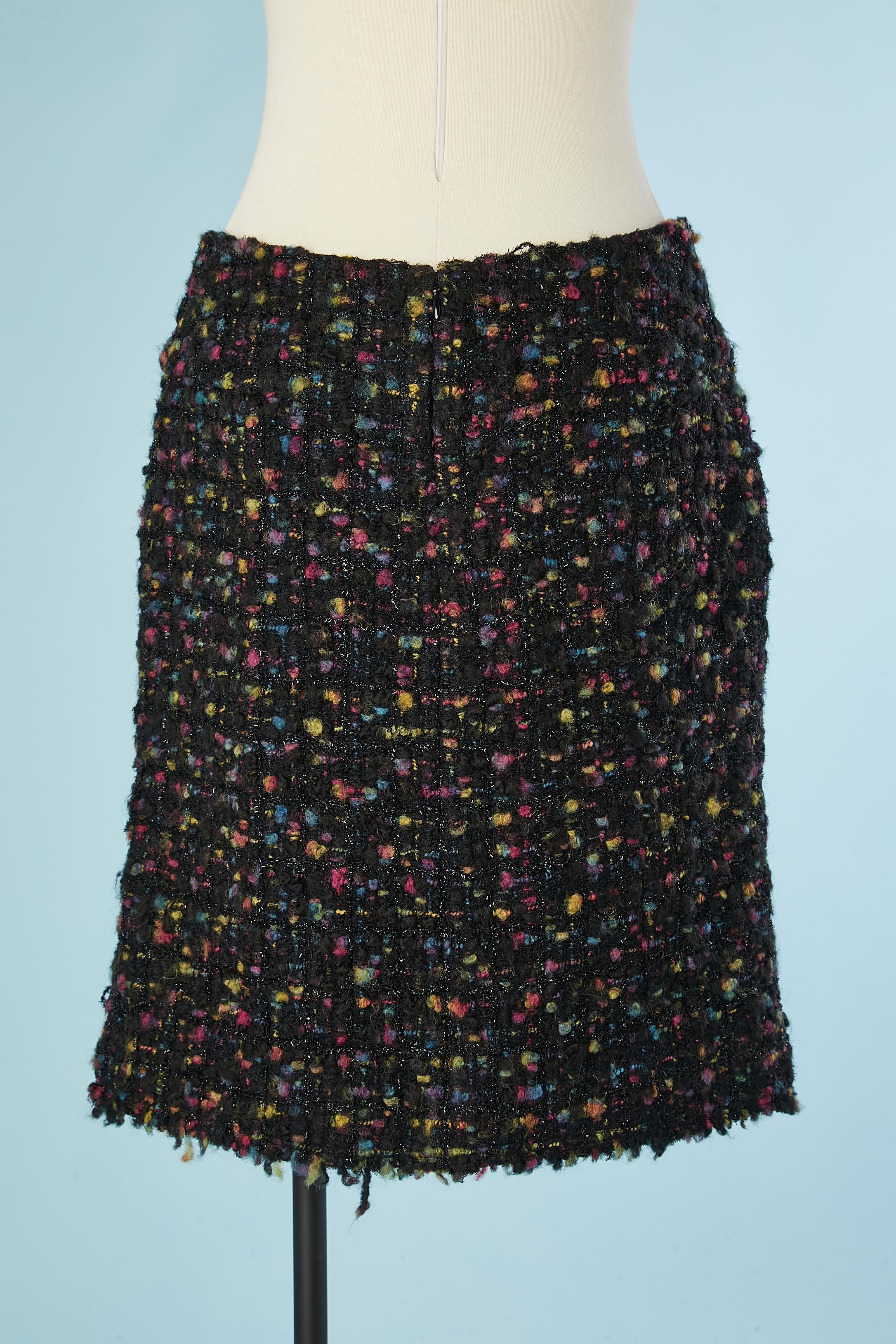 Tweed and lurex skirt Chanel  In Excellent Condition For Sale In Saint-Ouen-Sur-Seine, FR