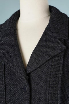 Tweed and lurex skirt suit with short sleeves Chanel