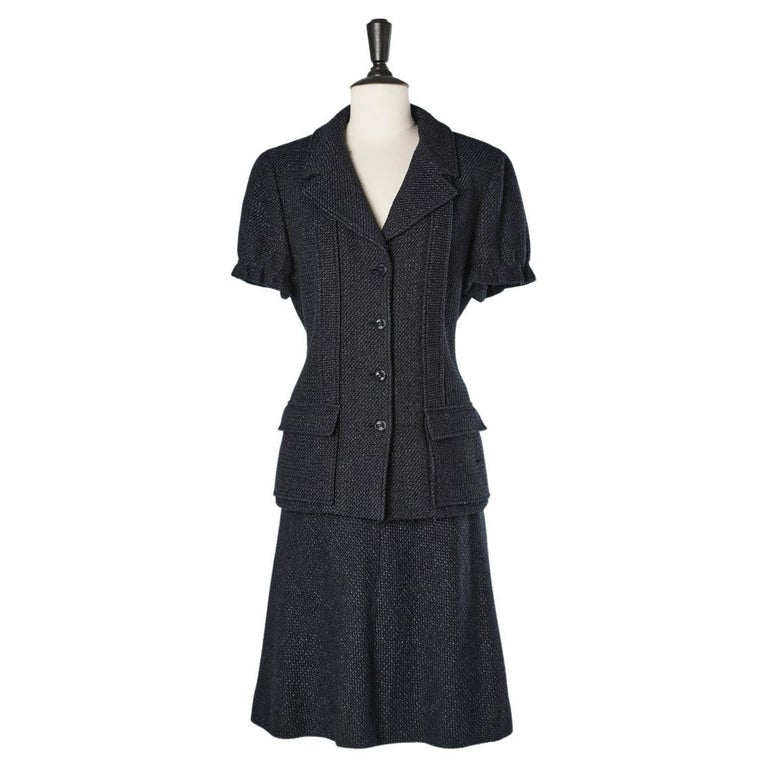Babyguh Yarndyed Lurex Checks Short Sleeves Dress with Smocking Detailing - Lilac main image 0
