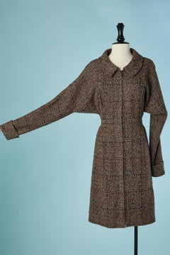 Tweed coat-dress with zip closure CHANEL
