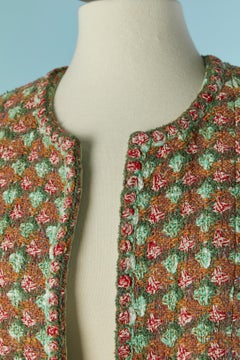 Tweed edge to edge jacket CHANEL FW 2002