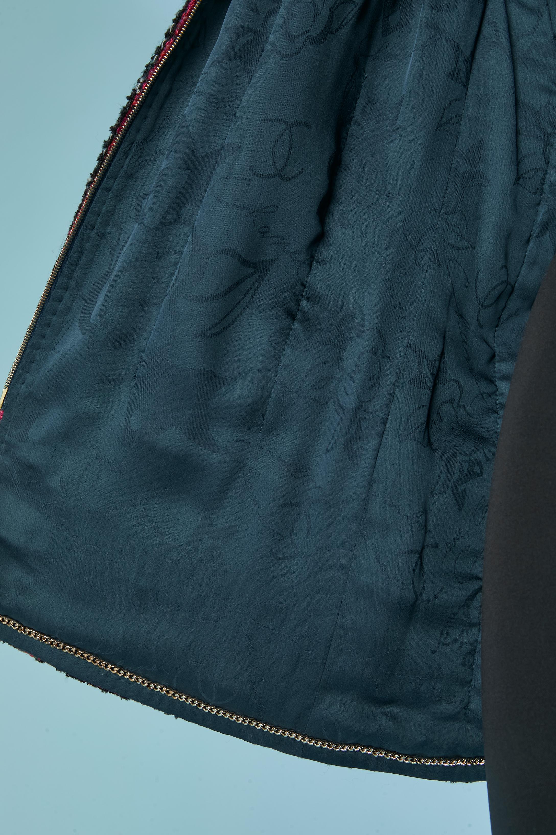 Giacca in tweed con cintura Chanel Les Métiers d'Art Paris Hamburg 2017 in vendita 5