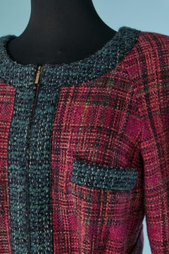 Tweed jacket with belt CHANEL Les Métiers d'Art Paris Hamburg 2017