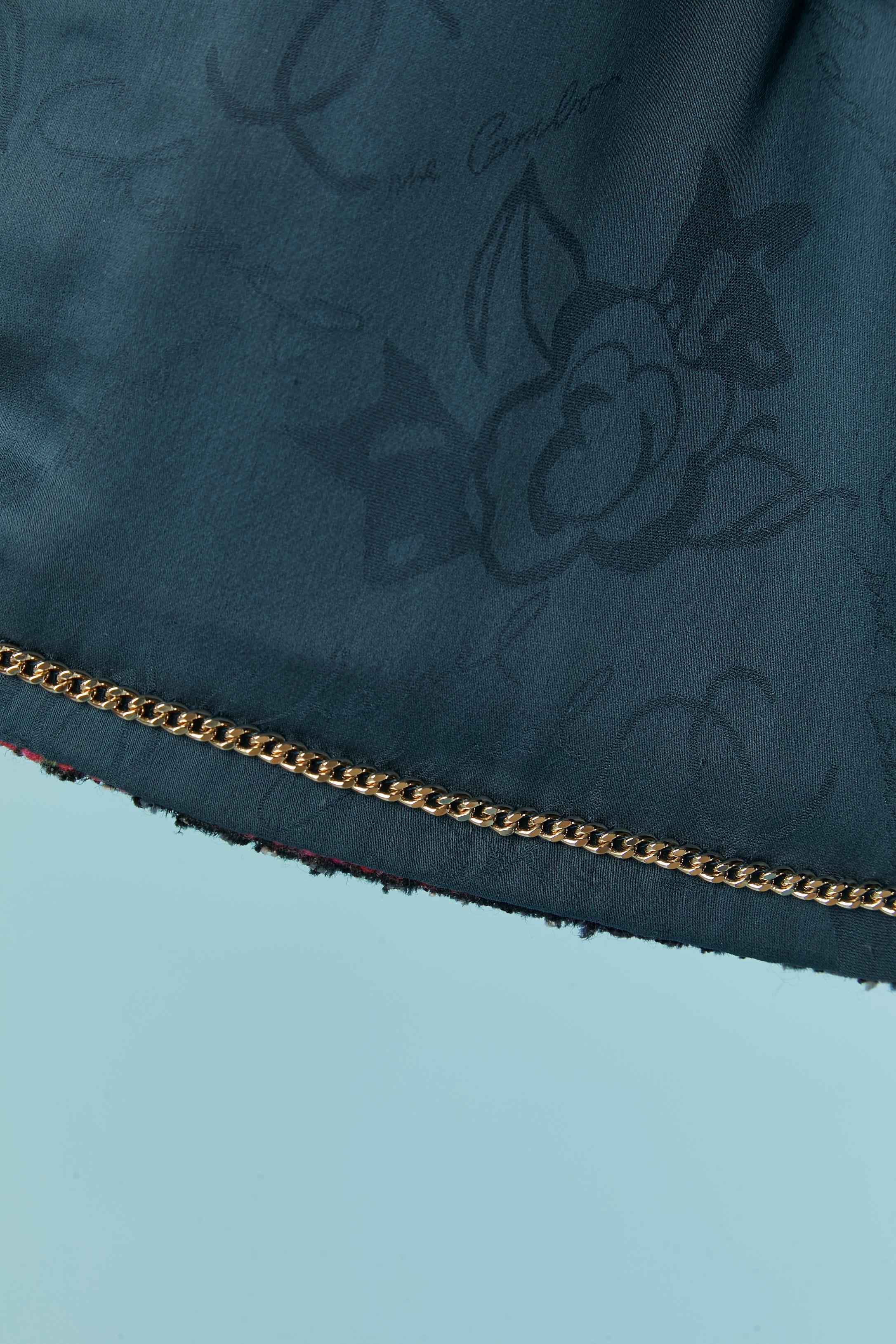 Giacca in tweed con cintura Chanel Les Métiers d'Art Paris Hamburg 2017 in vendita 4