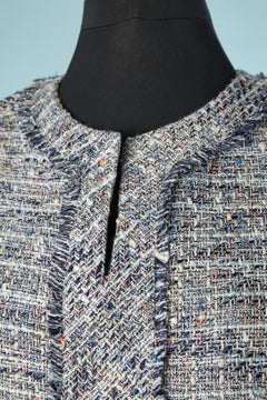 Tweed lurex cocktail dress Karl Lagerfeld