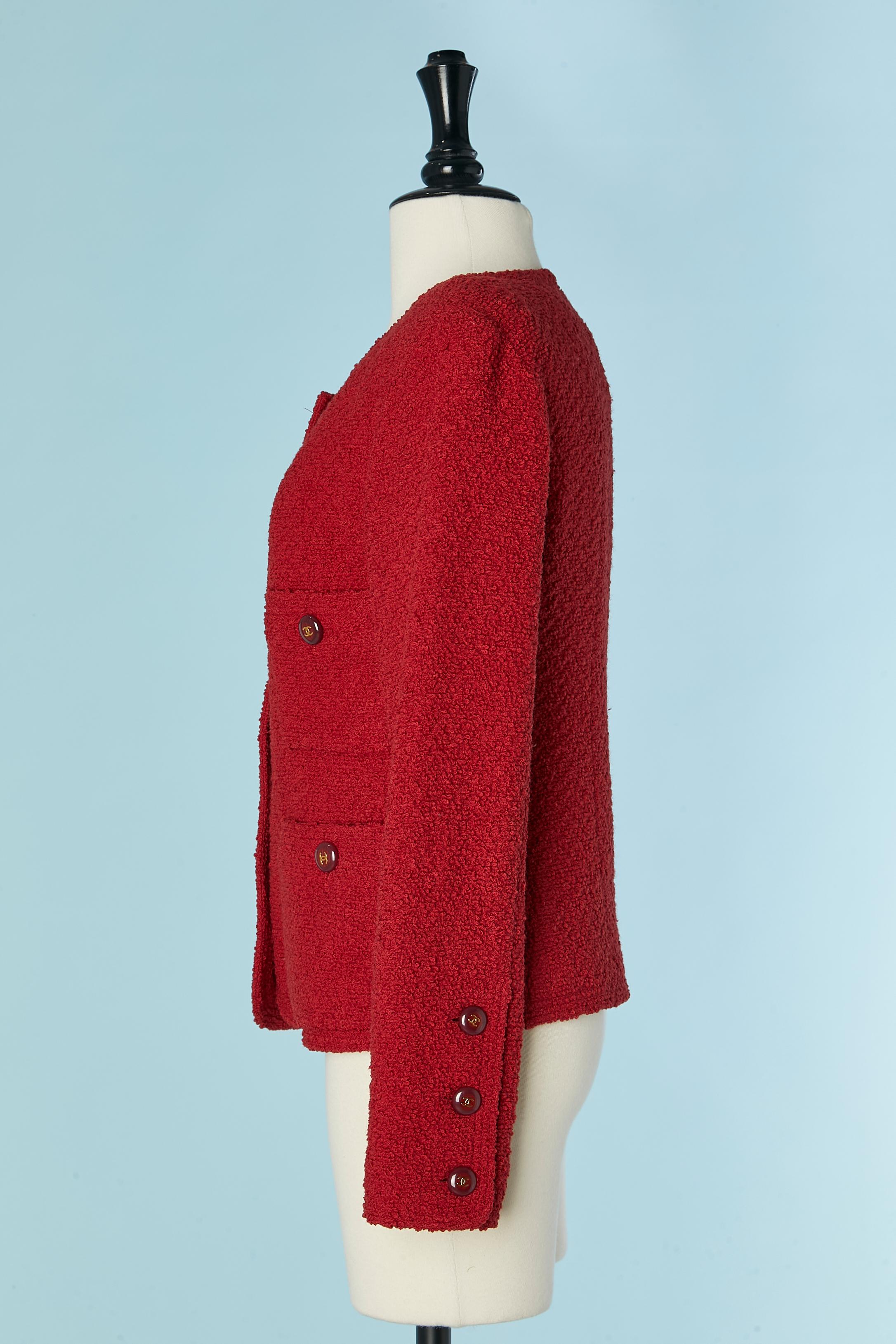 Einreihige Tweed-Jacke CHANEL BOUTIQUE Damen