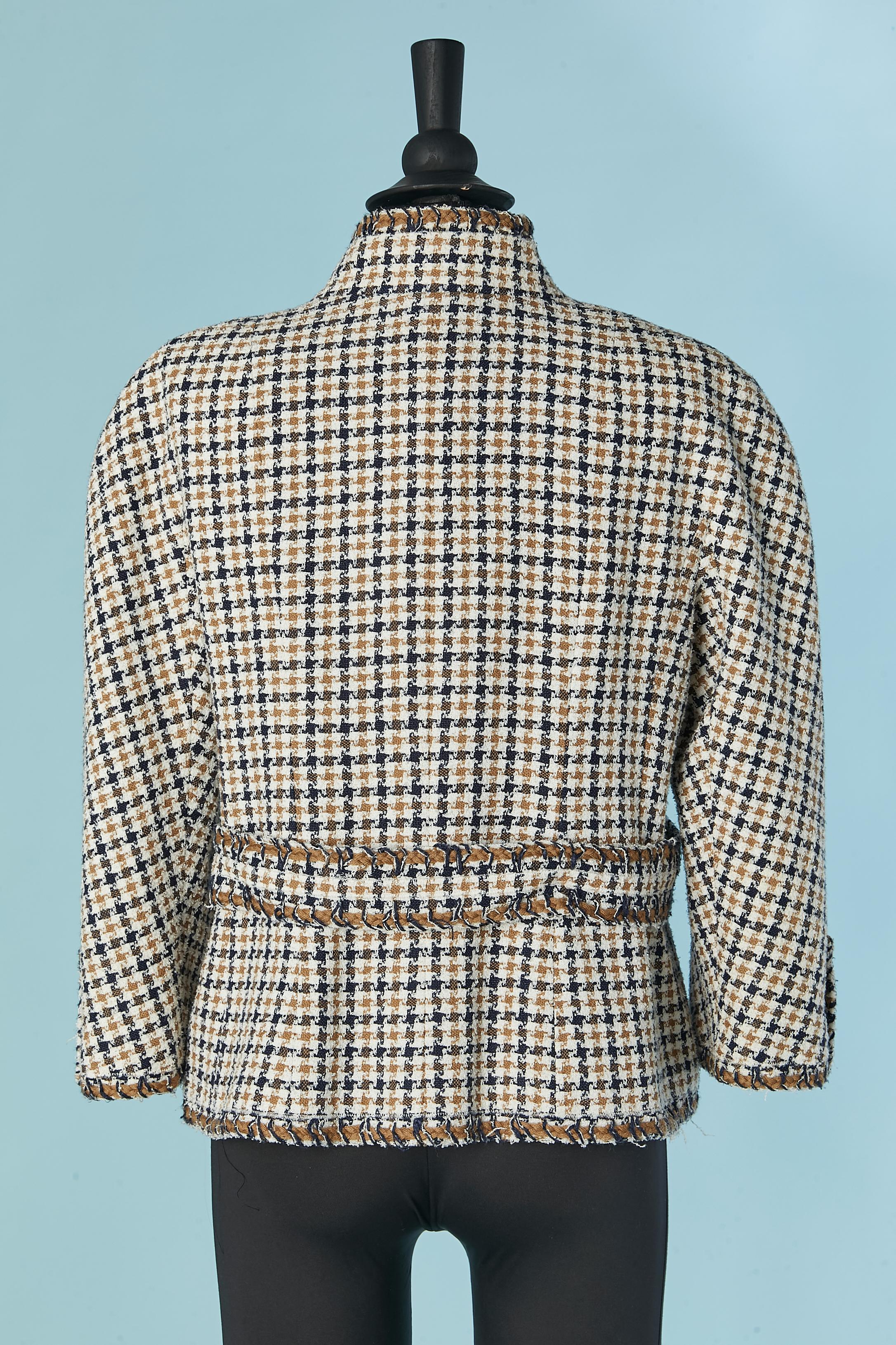Einreihige Tweedjacke CHANEL im Angebot 4