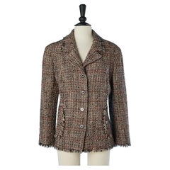 Tweed single-breasted jacket Chanel 