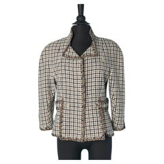 Tweed single breasted jacket CHANEL