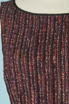 Tweed sleeveless dress with belt NINA RICCI