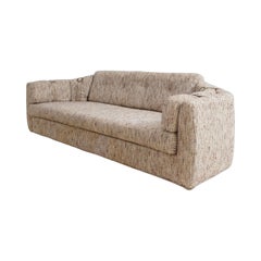 Tweed Sofa with Buckle Detail, 1970s