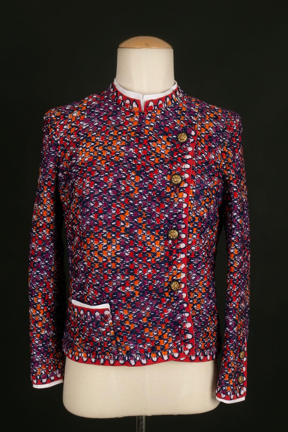 Tweed-Anzug Chanel Haute Couture im Angebot 7