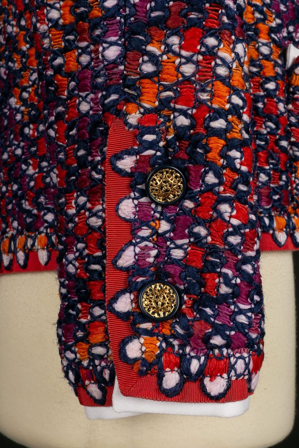 Tweed-Anzug Chanel Haute Couture im Angebot 12