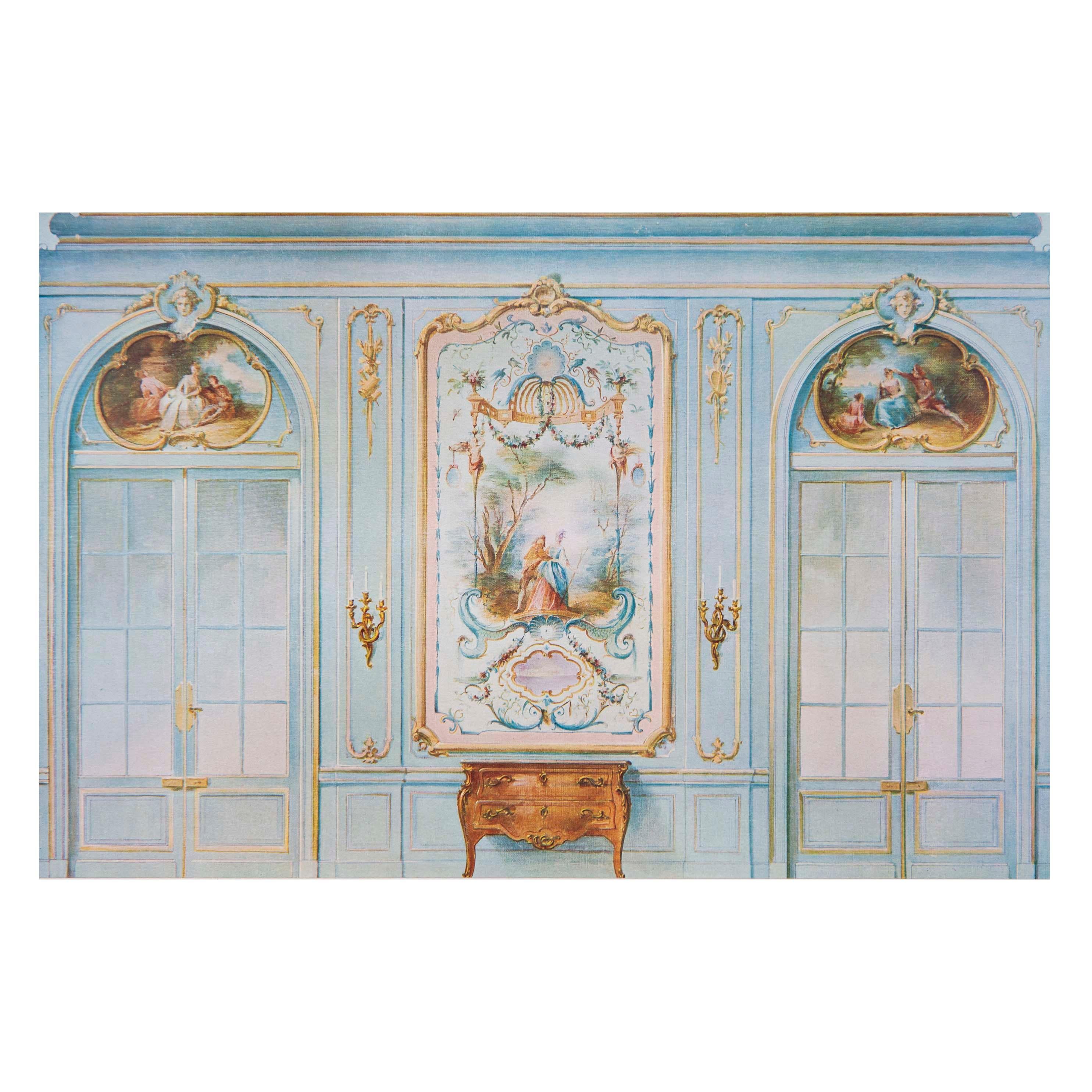 Belle Époque Twelve Antique French Interior Decor Prints