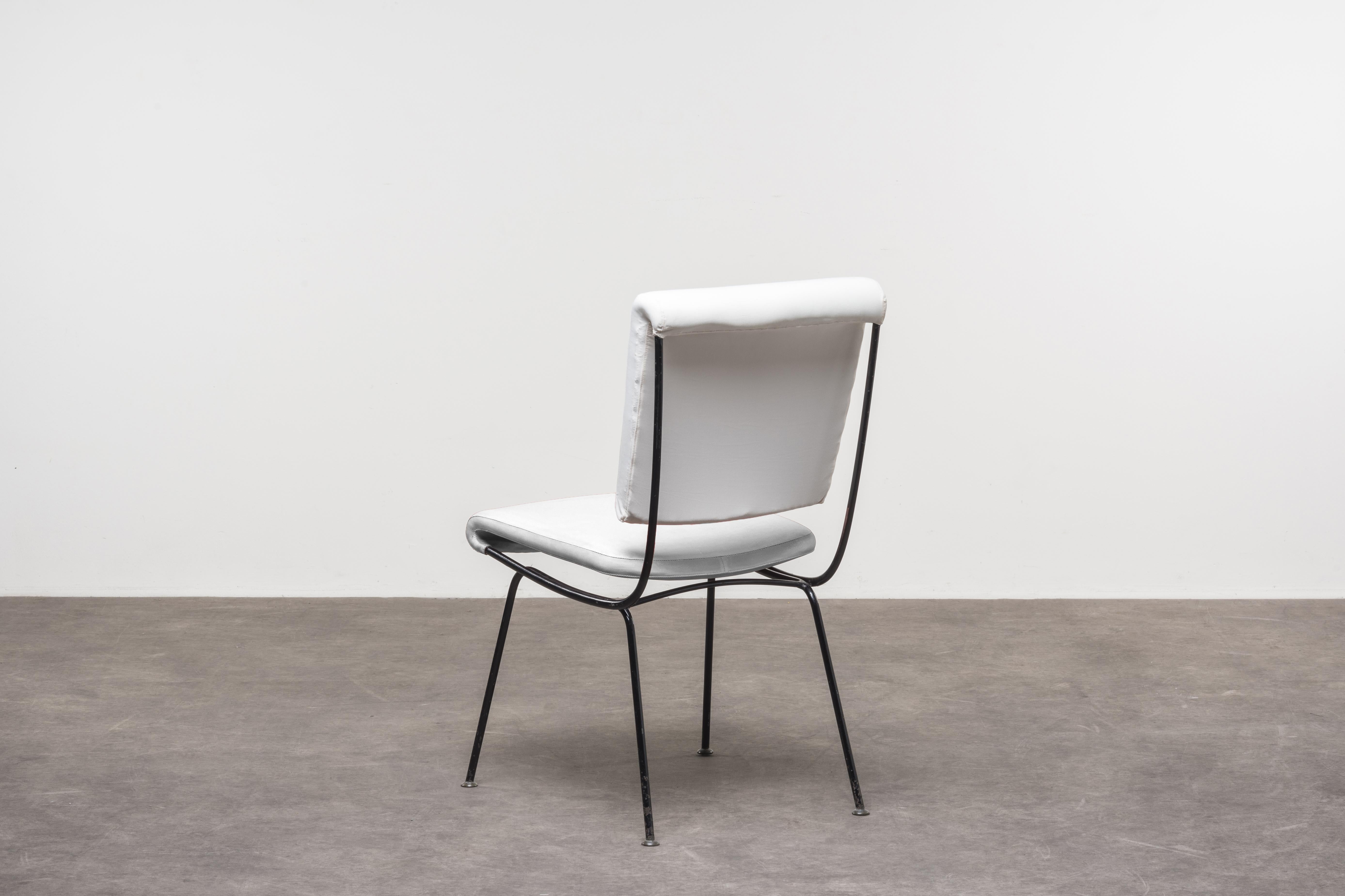 Mid-20th Century Six Chairs Mod. Du 24 by Gastone Rinaldi
