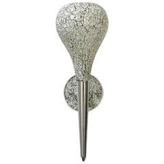 Twelve Crackled Torchère Sconces FINAL CLEARANCE SALE