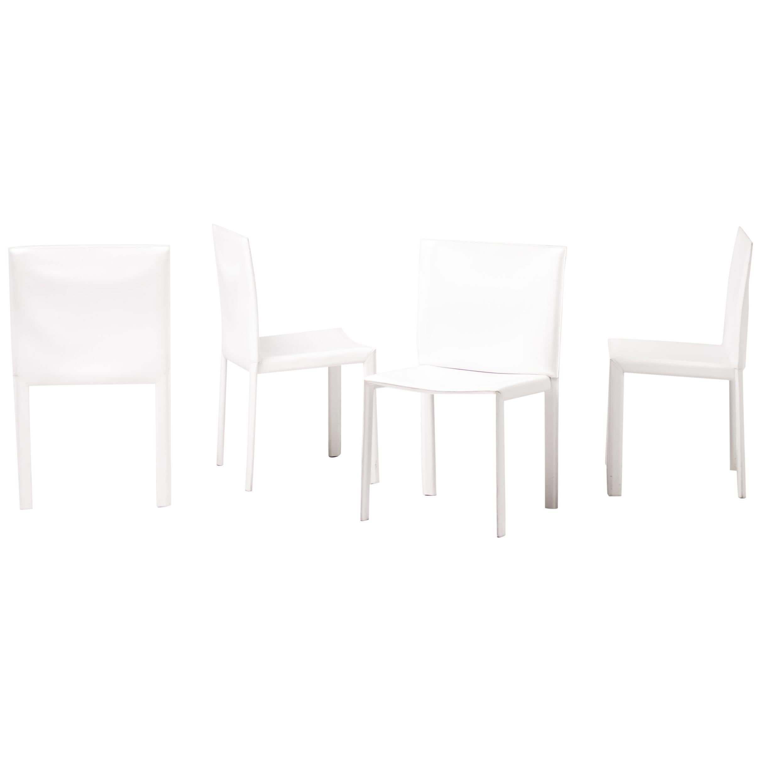 Twelve Dining Chairs by Grazzi and Bianchi for Enrico Pellizzoni