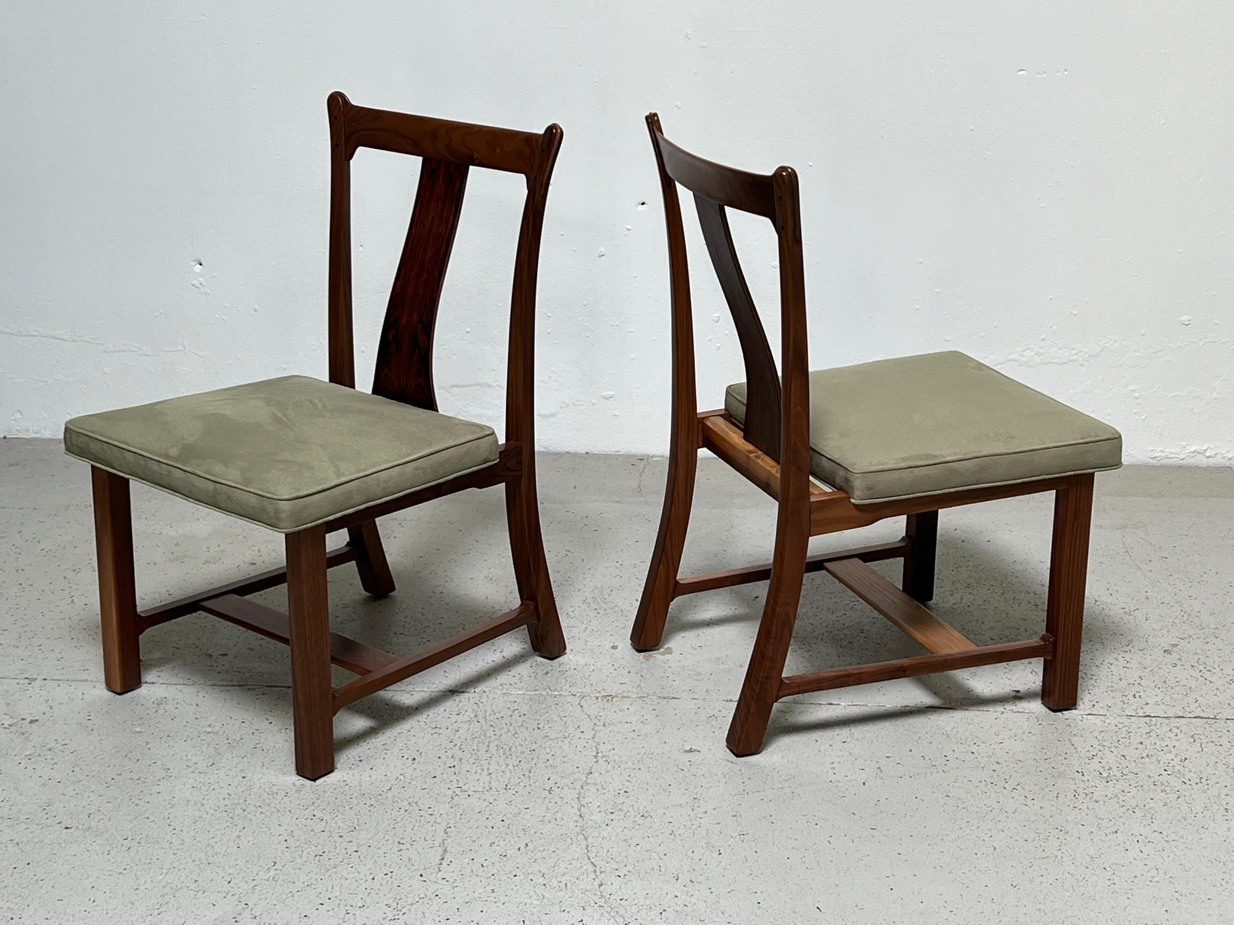 Twelve Dunbar Greene & Greene Dining Chairs by Edward Wormley For Sale 6