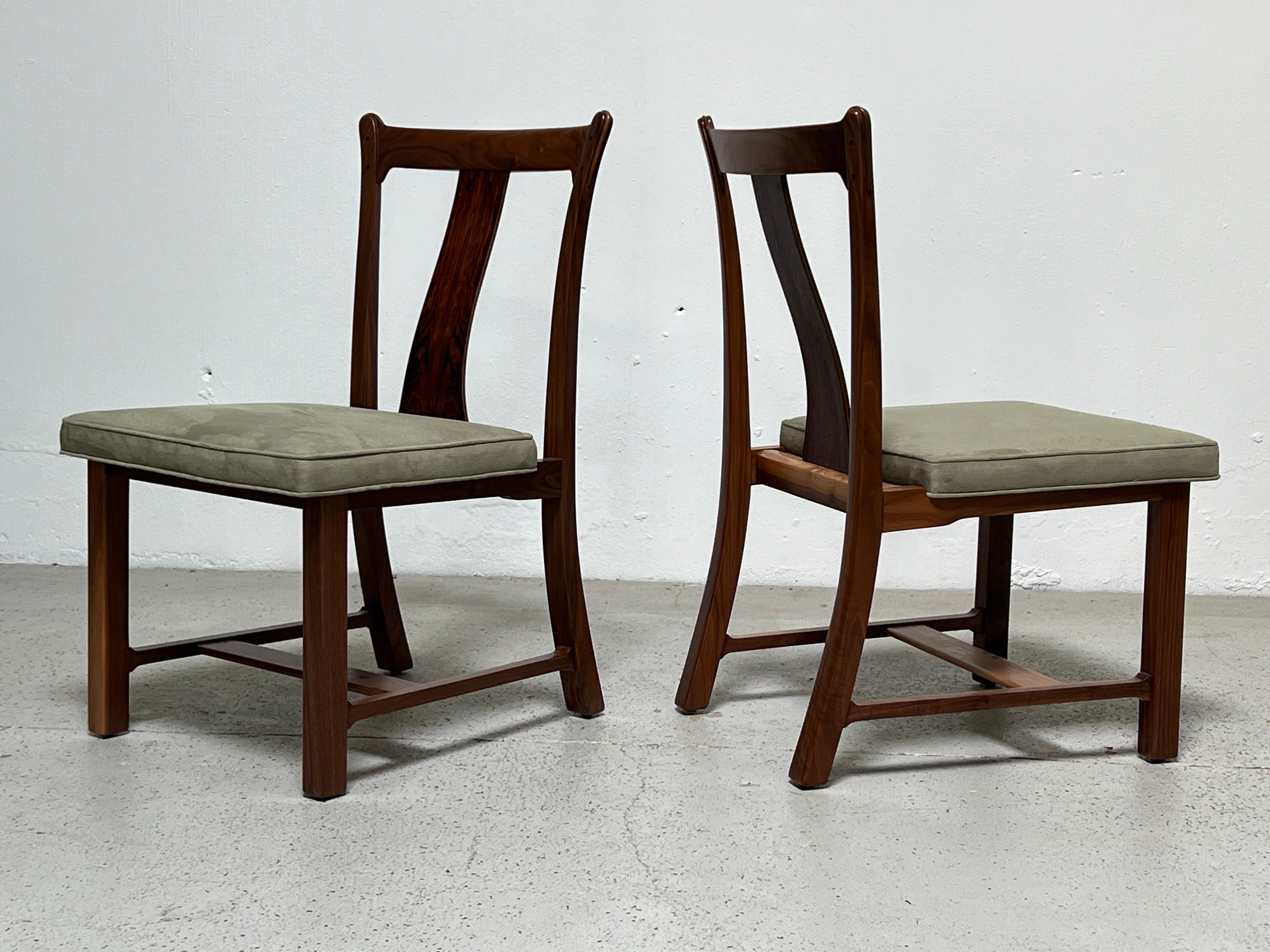 Twelve Dunbar Greene & Greene Dining Chairs by Edward Wormley For Sale 7